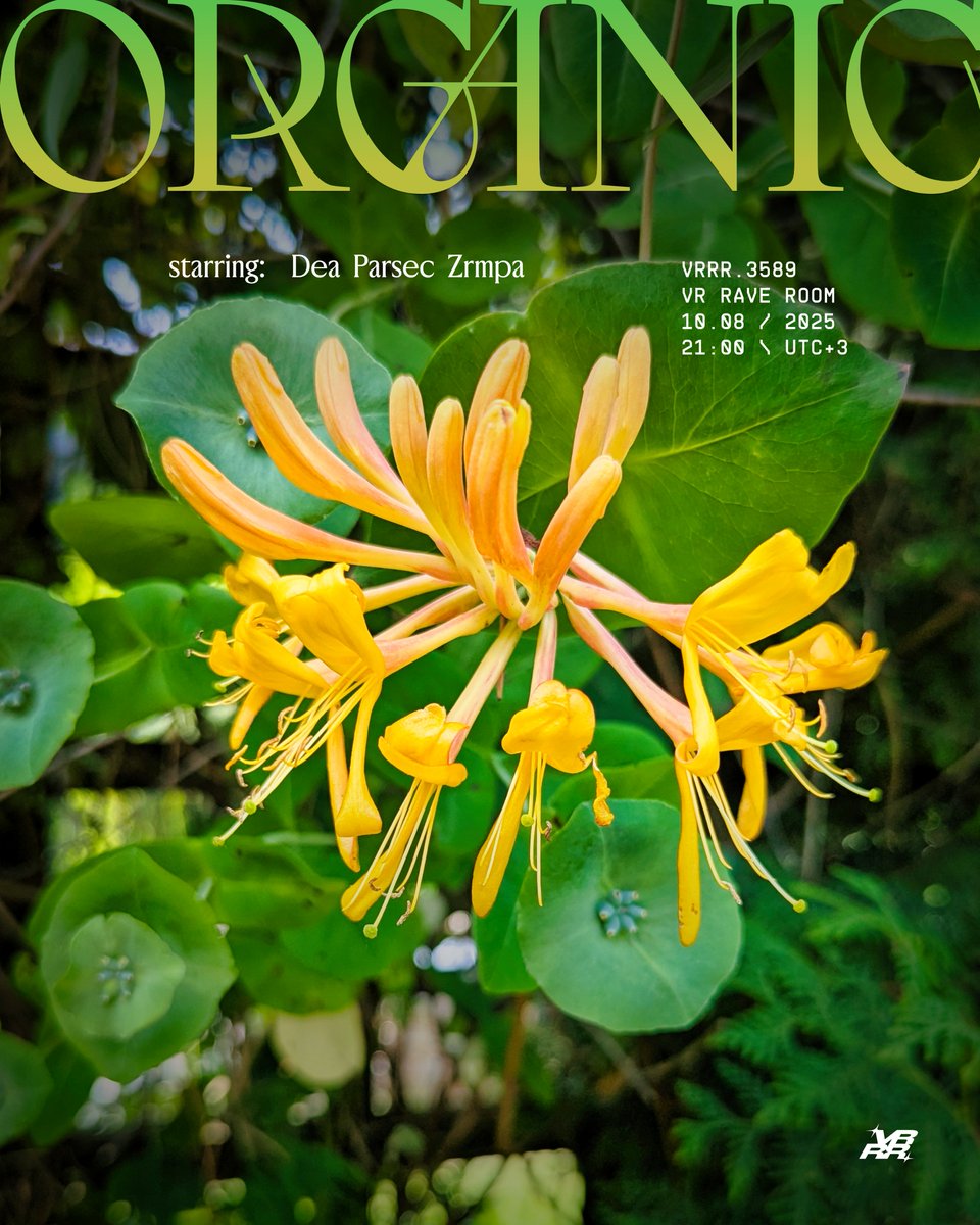 10.08.2025 UTC+3 | Organic 6 | Pre-party before the IRL Membrane event․ This Sunday evening were gathering in a unique sunny world styled after the German radio studio  HÖR‚ but set in a lush garden full of greenery. Sets by <a href="/_GrandDea_/">GrandDea</a> <a href="/parsecdnb/">Parsec</a> <a href="/zrmpa/">Zrmpa</a>