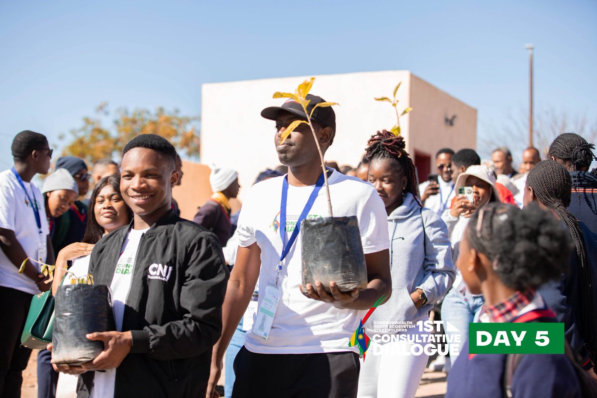 We have closed up a busy week that brought youth players together [55 countries] in Namibia with an aim to discuss alternative opportunities matching youth modern demands. Ubu turatashyee..