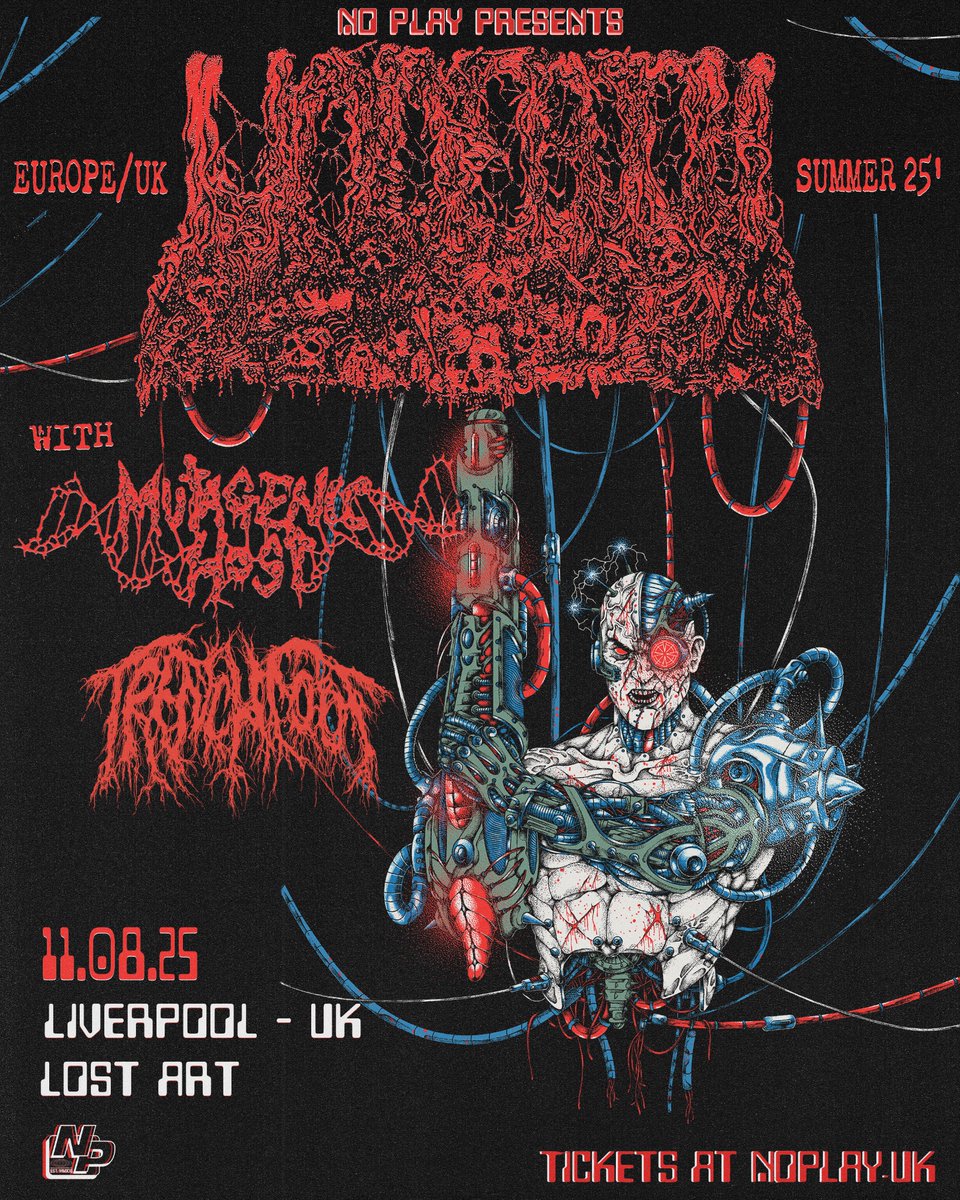 death metal in a skate shop tomorrow. 

9 tickets left, be quick an grab yours now.
