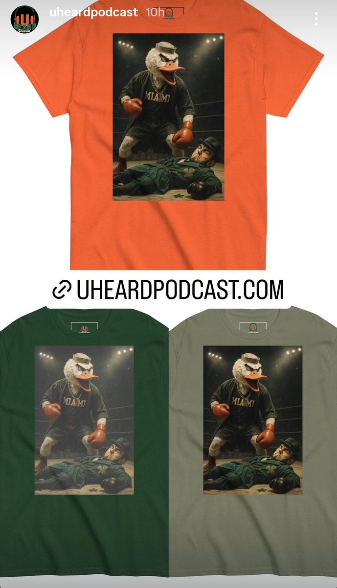 Get ready to knock out those leprechauns on 08/31... 
uheardpodcast.com/merch