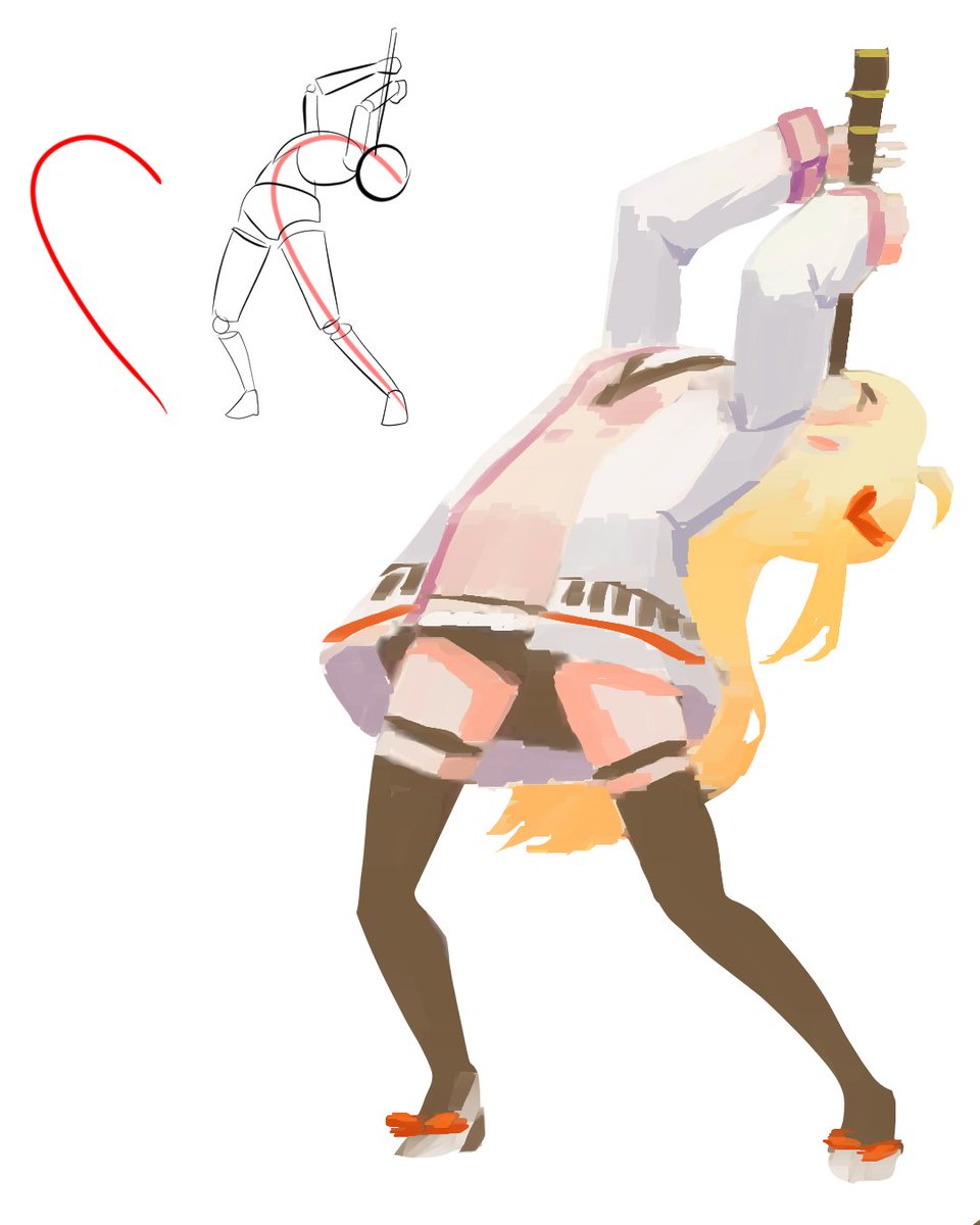 Kanade going hard. #Artnose