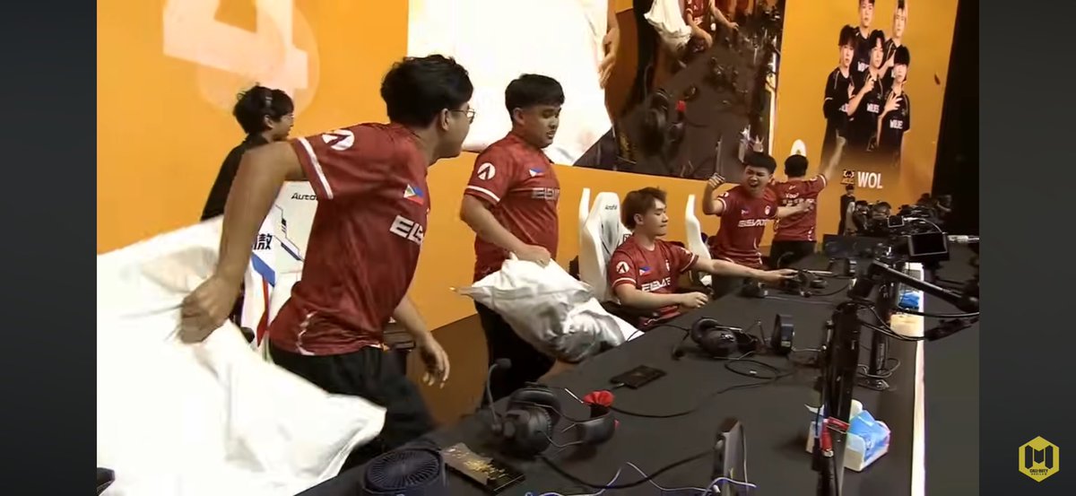 This moment was frustrating tbh. I knew we could’ve won if Peejay and I weren’t sick. After the match I remembered peggya standing up to taunt us. After a year, I got my revenge, clean 4-0 in their hometown. I stood up too, just to show I didn’t forget.