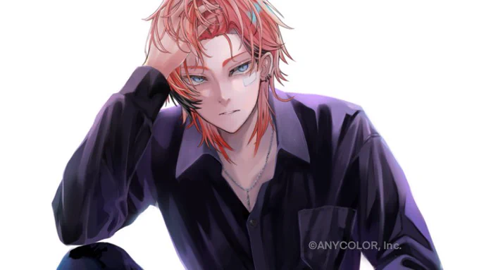 work 【歌ってみた】ヴィラン / 赤城ウェン様 遅ればせながらお手伝いさせて頂いたイラストはこちらです!
