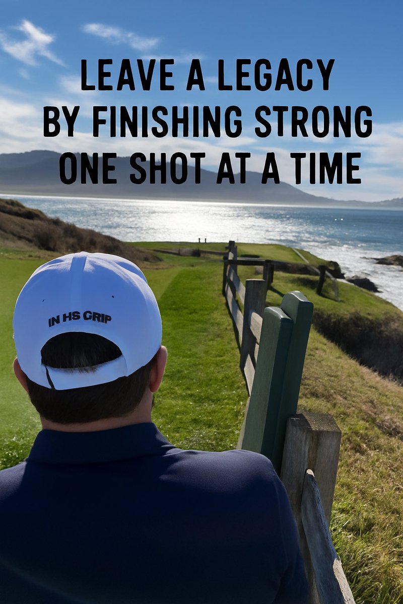 Friend, at (64), I am well on the back nine of life, God is revealing to me every swing counts. Every decision, every word, every act of kindness leaves a mark that outlives you. Like a golfer facing the closing stretch, we can’t change the front nine—but we can choose to finish