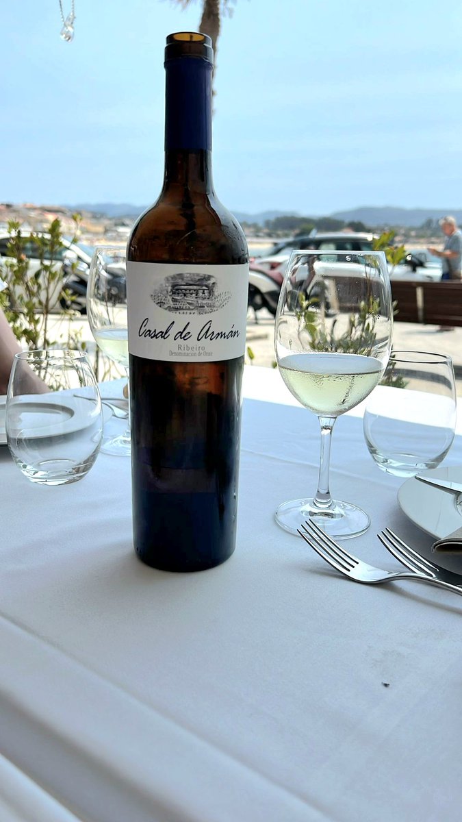 Hoy blanquito del Ribeiro!
Casal de Armán... cada vez me gusta más la treixadura🥰
Darle caña al domingo🔥🔥