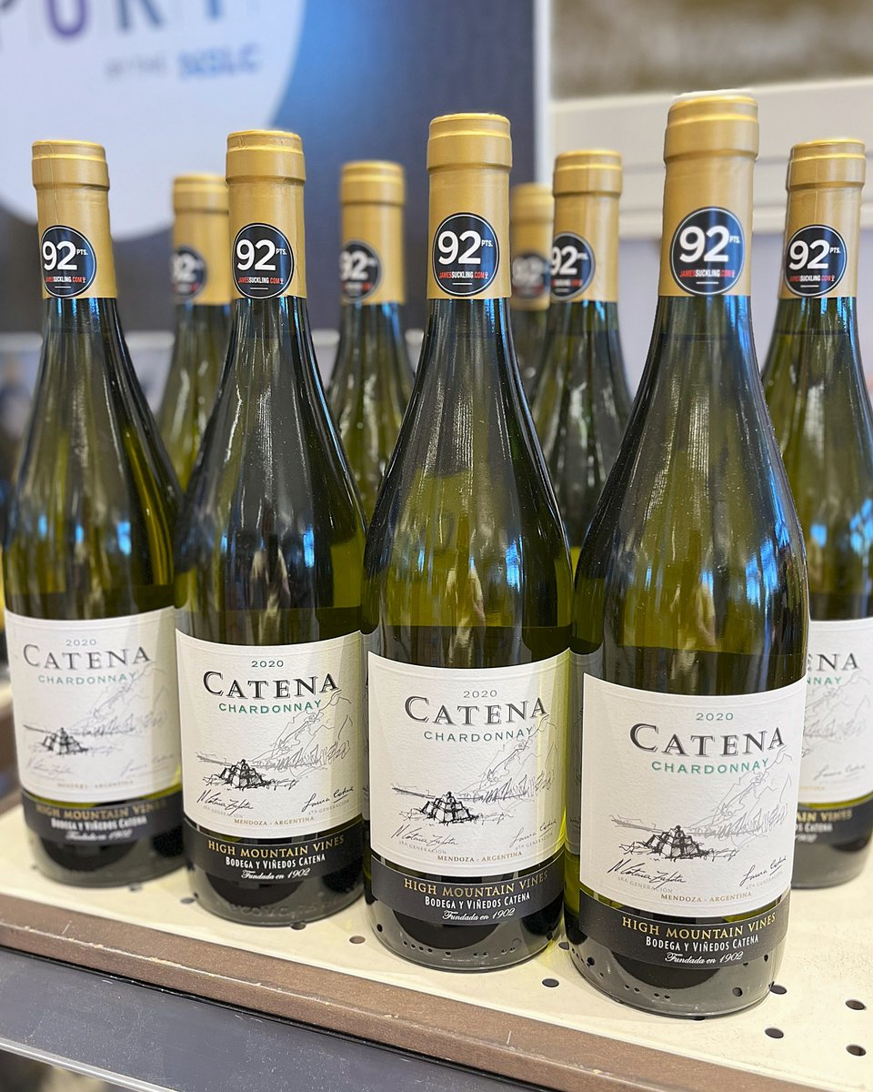 Craving something full of character?

<a href="/CatenaMalbec/">Catena</a> Chardonnay is dry, bold, and bursting with high-intensity flavours of citrus, tropical fruit, and a touch of minerality.

Available <a href="/theNSLC/">NSLC</a>
.
.
.
#catena #innovativebeverages #chardonnay #whitewine #wine #winelover #summer