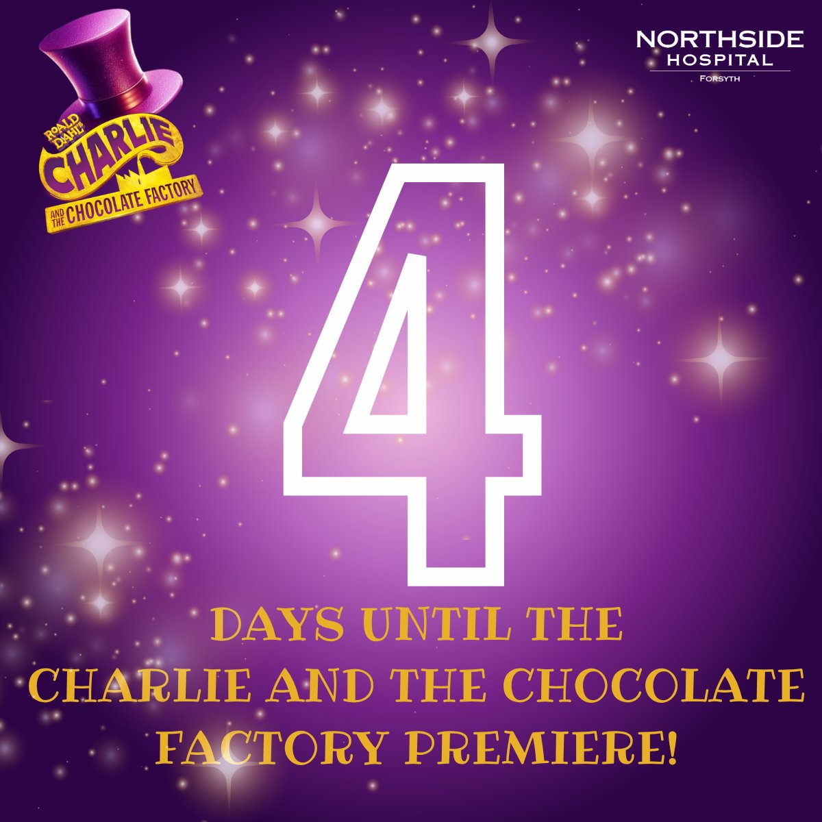 🎶 ONLY FOUR DAYS TO GO!! The chocolate river is flowing, the Oompa Loompas are dancing, and the seats are filling fast! 🎟 Don’t wait—grab your tickets now for Charlie and the Chocolate Factory August 14-24 at the FoCAL Center. 🎟️ ow.ly/n1Mb50WqP3E