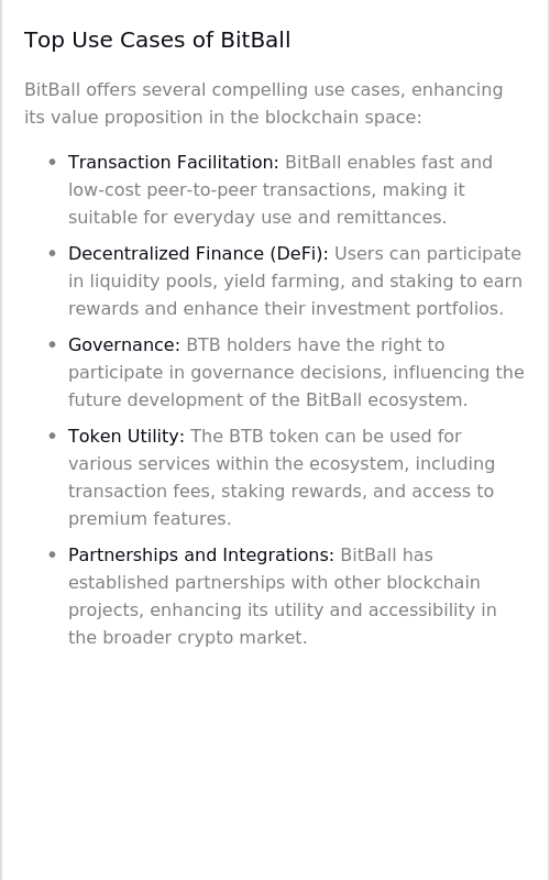 botsfolio's tweet photo. Think you know BitBall? 🤔 Prepare to be surprised! This image reveals its diverse use cases and applications, and it's just the beginning. @Bitball_erc20 #Crypto #Bitball #Investing #Trading https://t.co/AETC7C0vyE