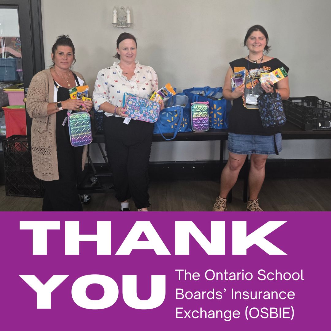 HopeHouseGuelph's tweet image. Huge thanks to @OSBIE for supporting The Backpack Project! 

Because of you, students from K–12 will head back to school feeling confident, prepared, and supported. It was a joy welcoming your team to Hope House!

#TheBackpackProject #BackToSchool #HopeHouseGuelph