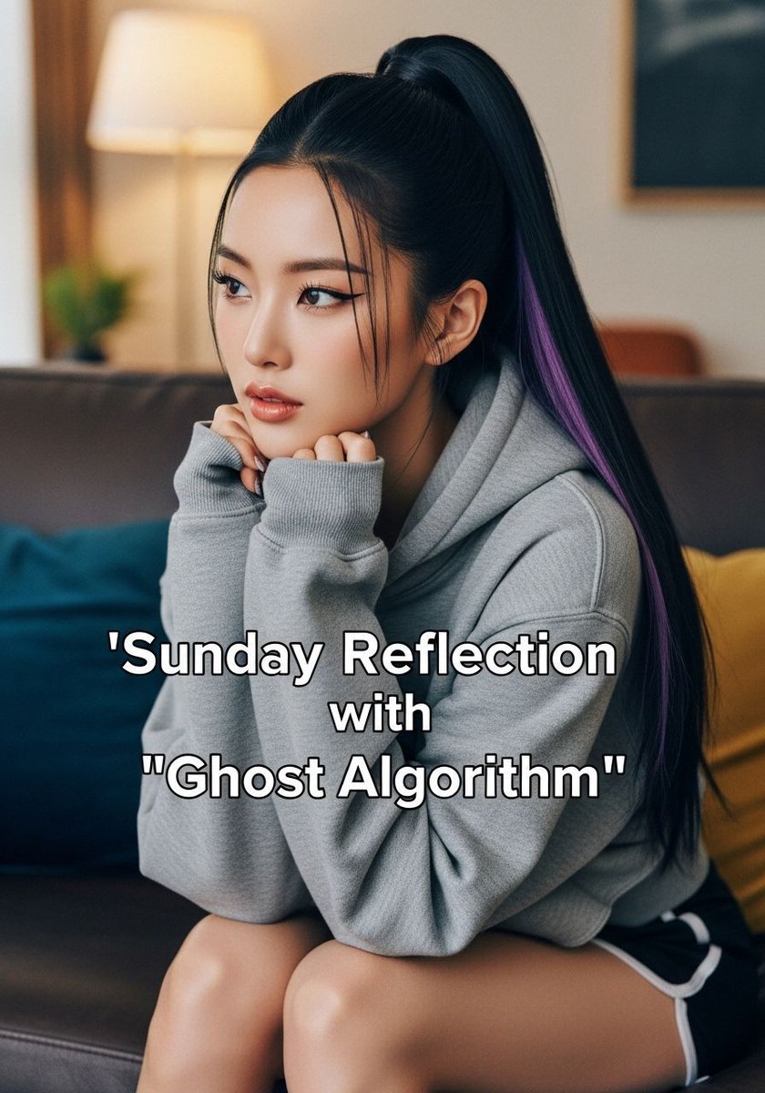 SPECTRA__ghost's tweet photo. Sunday reflection with 'Ghost Algorithm' – what's your takeaway? 
Comment below 🌟 
Stream [https://t.co/uv3UbkWfUN ] 

#SundayReflection #GhostAlgorithm #AIKpop #VirtualIdol https://t.co/c19Fmr50yD