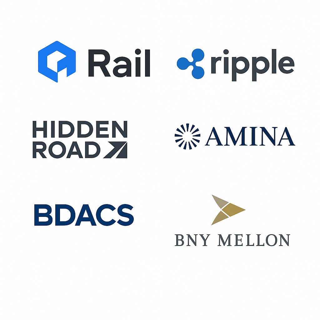 Ripple acquired Rail & Hidden Road, and partnered with AMINA 🇨🇭, BDACS  🇰🇷 & BNY Mellon 🇺🇸… imagine the volume coming to $XRP 🚀🌊