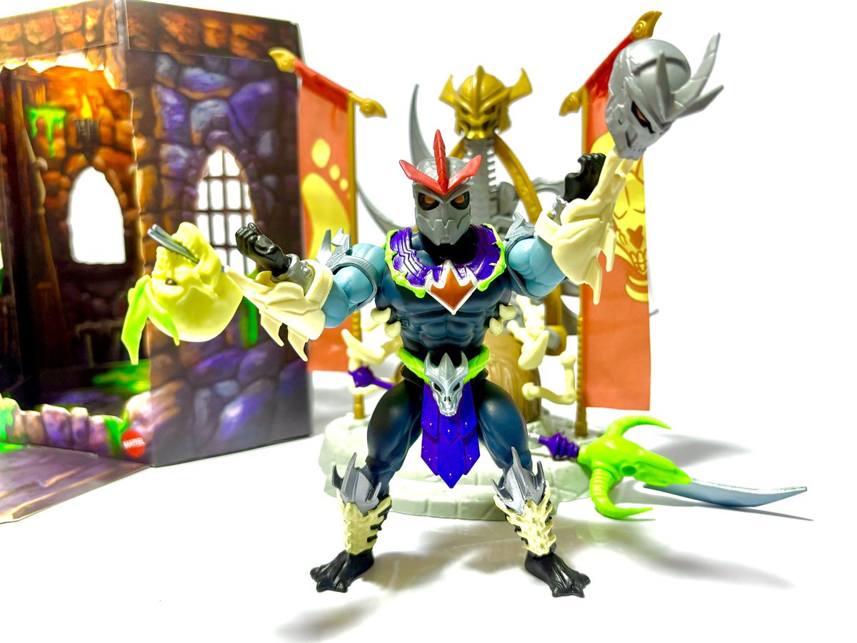 続いてMOTU×TMNT奇跡のコラボ、タートルズオブグレイスカルの最新作