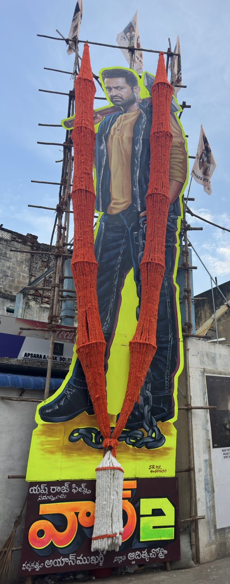 SSR (@sankar485) on Twitter photo #War2 Kadapa Town Confirmed Theaters
1. Apsara Cinemas
2. Raja Cineams
3. Ramesh
4. Mukta Cinemas
5. Thaher (Hindi Version)
Best theaters anni war ki lagaru.. Thanks to our distributor Tadipatri Shiva anna and <a href="/SNarasimhaPras2/">S Narasimha Prasad</a> Anna for giving Raja Cinemas to War2💥💥💥💥 #War2 Kadapa Town Confirmed Theaters
1. Apsara Cinemas
2. Raja Cineams
3. Ramesh
4. Mukta Cinemas
5. Thaher (Hindi Version)
Best theaters anni war ki lagaru.. Thanks to our distributor Tadipatri Shiva anna and <a href="/SNarasimhaPras2/">S Narasimha Prasad</a> Anna for giving Raja Cinemas to War2💥💥💥💥
