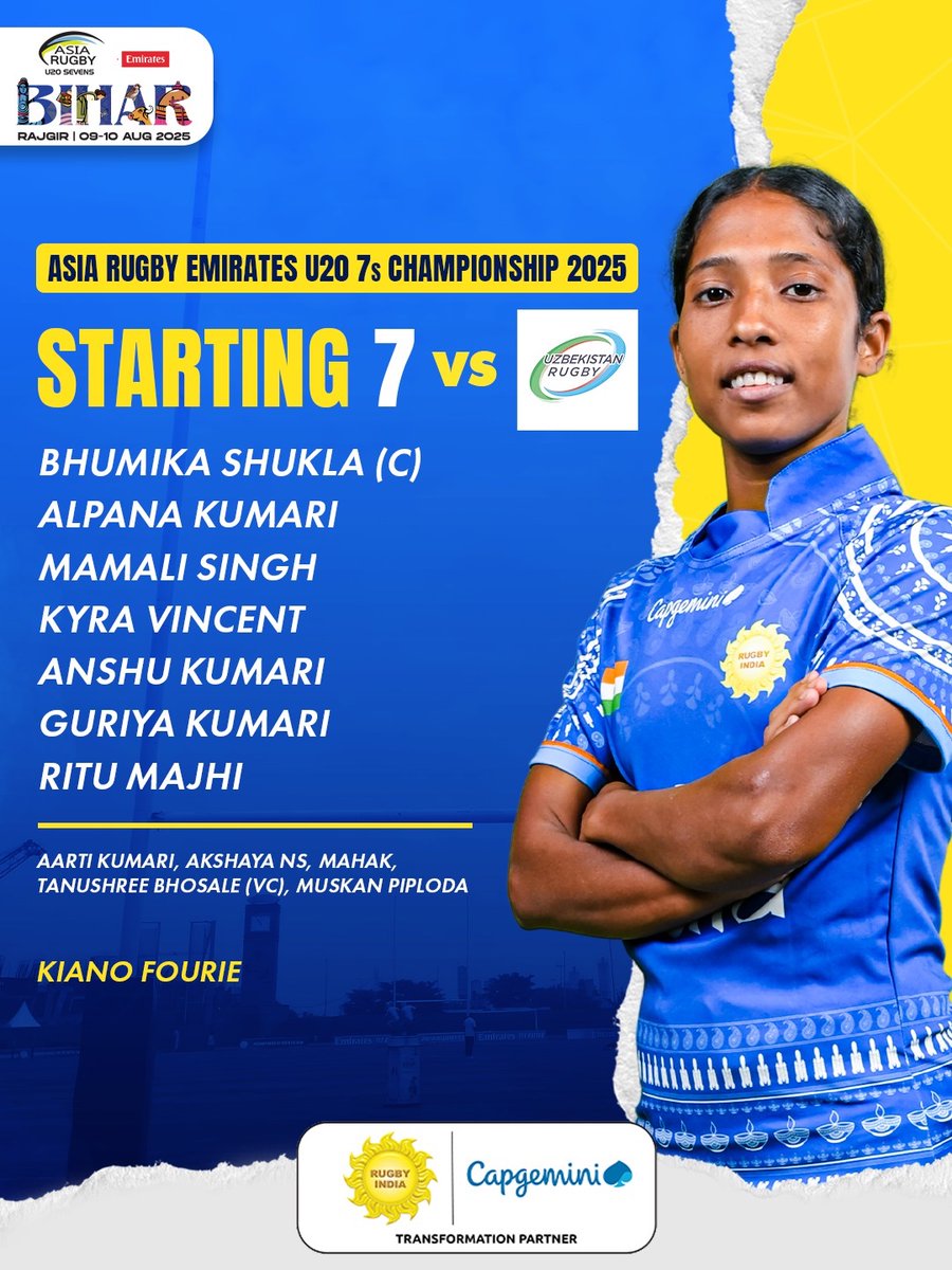 Rugby India (@rugbyindia) on Twitter photo Locked in for the ๐ฅ showdown โ๏ธ๐ฅ
Powered by <a href="/CapgeminiIndia/">Capgemini India</a>
๐ฅ Tune in LIVE on <a href="/FanCode/">FanCode</a> & <a href="/asiarugby/">Asia Rugby</a> YouTube ๐ฒ
#RugbyIndia #AsiaRugby #AREU20 Locked in for the ๐ฅ showdown โ๏ธ๐ฅ
Powered by <a href="/CapgeminiIndia/">Capgemini India</a>
๐ฅ Tune in LIVE on <a href="/FanCode/">FanCode</a> & <a href="/asiarugby/">Asia Rugby</a> YouTube ๐ฒ
#RugbyIndia #AsiaRugby #AREU20