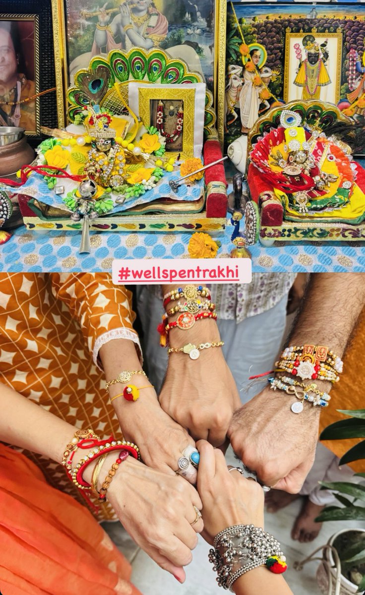 माना तुमसे लड़ती झगड़ती हूं मैं मेरेकान्हा
पर हक से तुमसे सब कह सकती हूं मैं ,मेरेकान्हा 
इतने प्यारे भाई का प्यार दुनिया का सबसे अनमोल रिश्ता है तुम्हारे होने से दुनिया की सबसे लकी बहन हूं मैं जिसका कान्हा जैसा भाई है
रक्षाबंधन की हार्दिक शुभकामनाएं
<a href="/kiranruma/">KIRAN RUMA SHARMA ✍️#MAI kRISHAN PRIYA🌷</a> ✍️
<a href="/dream_er_1/">अज्ञात</a>