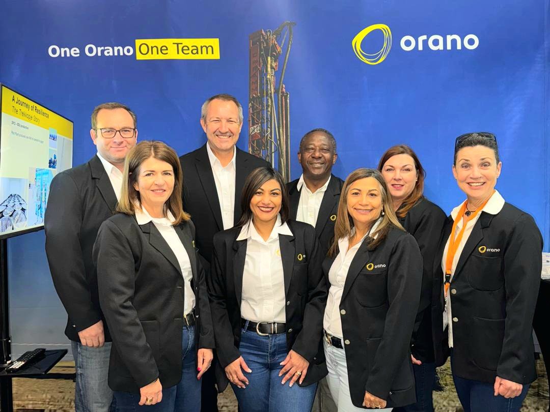 Team Orano; 1st runner-up in the category; Best Stand: Development Companies at Mining Expo 2025. 

#JourneyofResilience 
#Trekkopje 
#OranoMiningNamibia
#OneOranoOneTeam