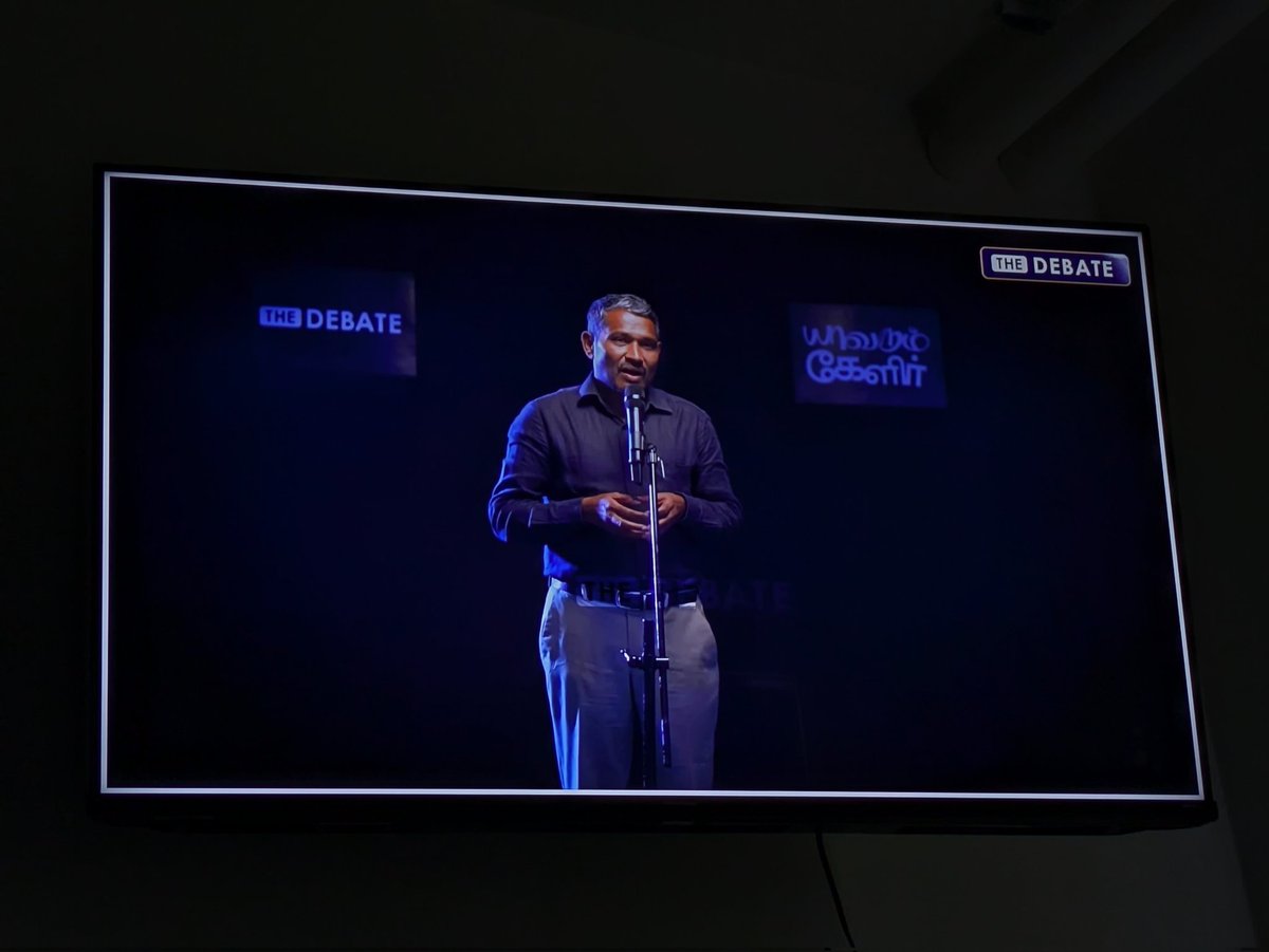 Marx Kapital (@themarxkapital) on Twitter photo அனுபவமிக்க உரை 
<a href="/VanniKural/">வன்னி அரசு</a>   அருமை அண்ணா.💙❤
youtu.be/B607OBU6sP4?si…
நன்றி <a href="/thedebatetamil/">The Debate</a> அனுபவமிக்க உரை 
<a href="/VanniKural/">வன்னி அரசு</a>   அருமை அண்ணா.💙❤
youtu.be/B607OBU6sP4?si…
நன்றி <a href="/thedebatetamil/">The Debate</a>