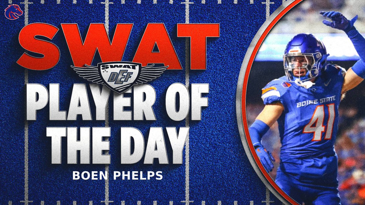 CONSISTENCY with URGENCY!!!
<a href="/BoenPhelps/">Boen Phelps</a> was DEF in Practice #10. He's the SWAT Player of the DAY!! #BuiltDifferent #SWATOnTheReady