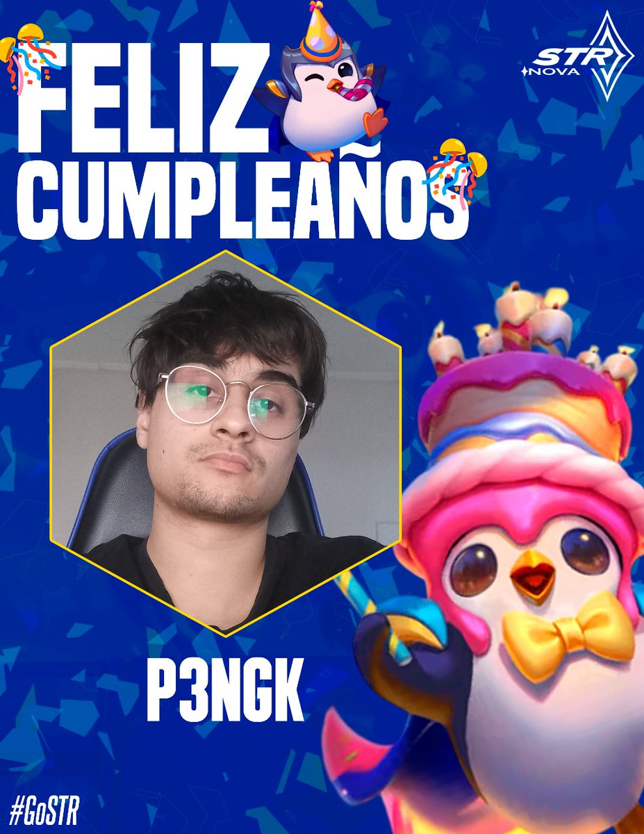 STR Nova (@_str_nova_) on Twitter photo Feliz Cumple a nuestro querido <a href="/pengkTFT/">p 3 n g k -</a> esperamos que disfrute de su día y que el highroll nunca lo abandone Feliz Cumple a nuestro querido <a href="/pengkTFT/">p 3 n g k -</a> esperamos que disfrute de su día y que el highroll nunca lo abandone