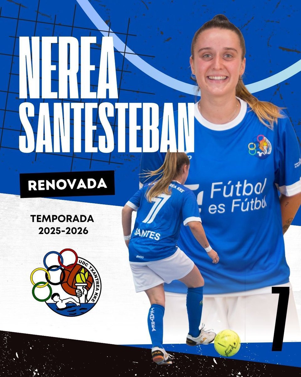 💥 NEREA SANTESTEBAN

Nuestra jugadora Nerea Santesteban seguirá defendiendo nuestros colores tras ser clave defensivamente para el conjunto azulon. 

GOAZEN URDIÑAK 💙