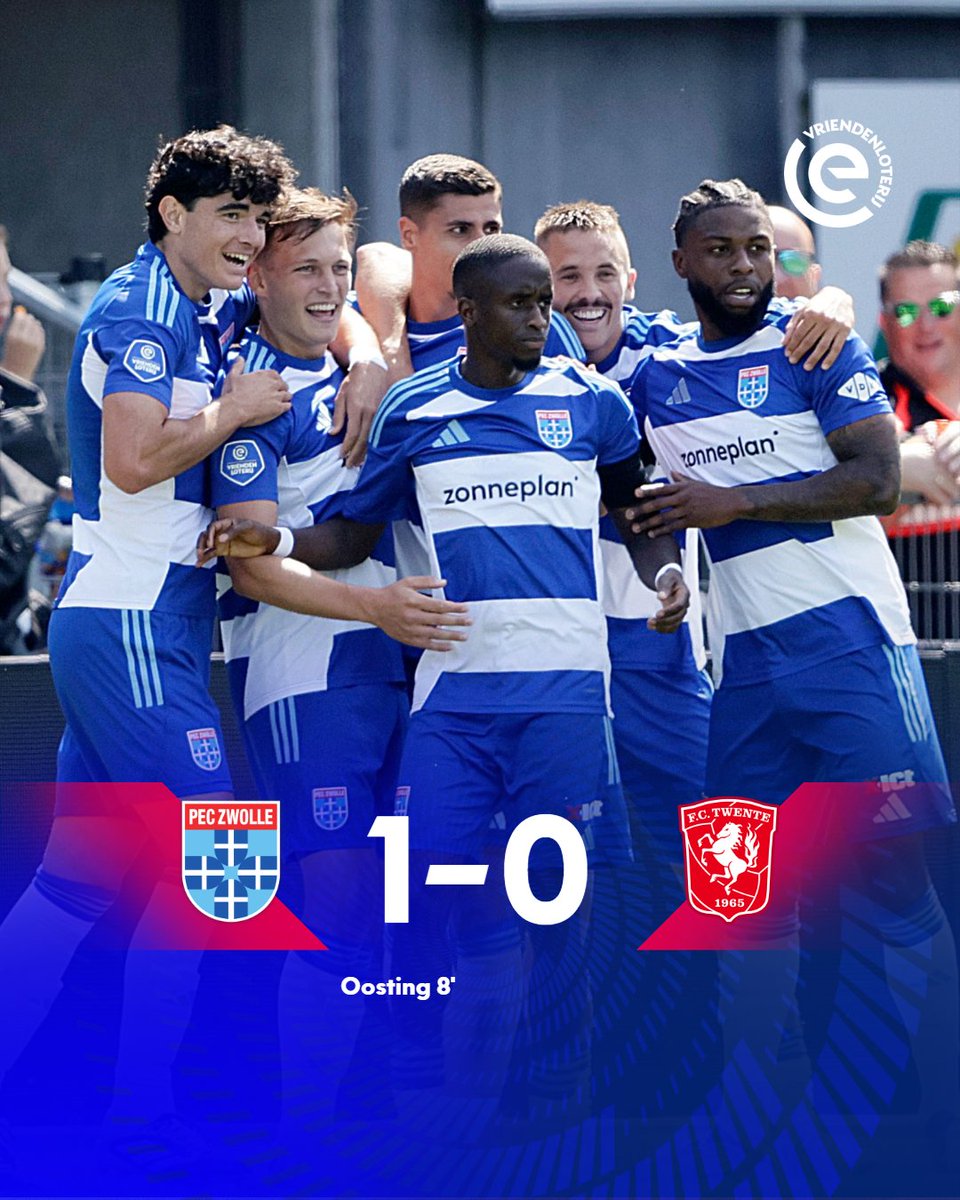 Thijs Oosting schiet PEC Zwolle naar de winst 🎯⚽️

#PECTWE