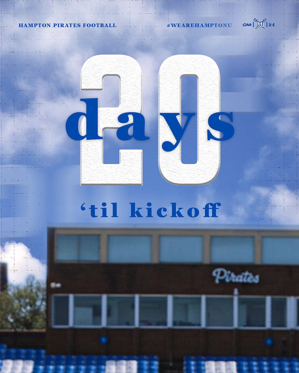 just 20 days out⏳

#WeAreHamptonU #RYFP #DHTT