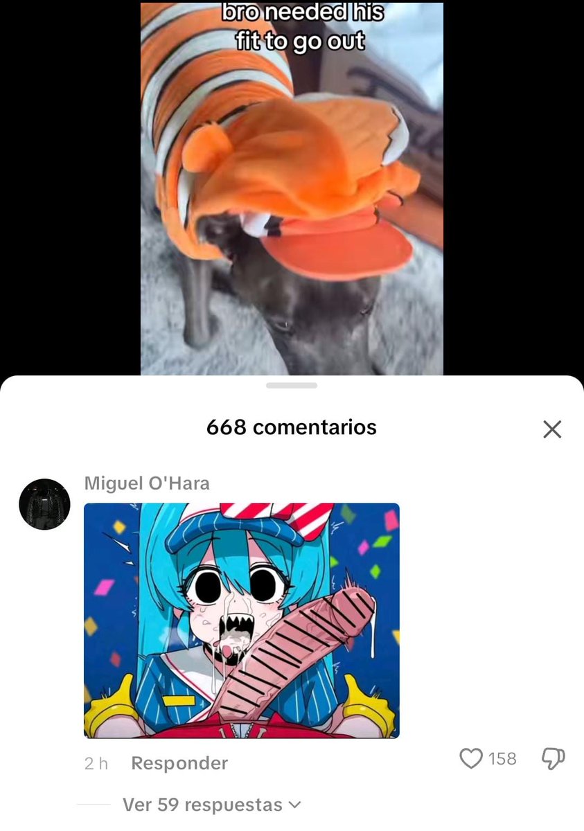 DarkJsegundo's tweet photo. @Setsunae_91 pa ver porno ya hay páginas, no quiero ver a miku full cumeada en un video de un perrito https://t.co/qWH5SEiJvI