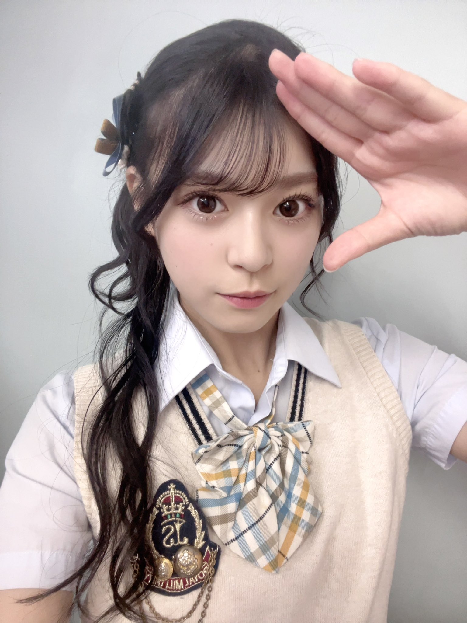 NMB48 板垣心和 直筆生写真 2025年NMB48プロフィール_板垣心