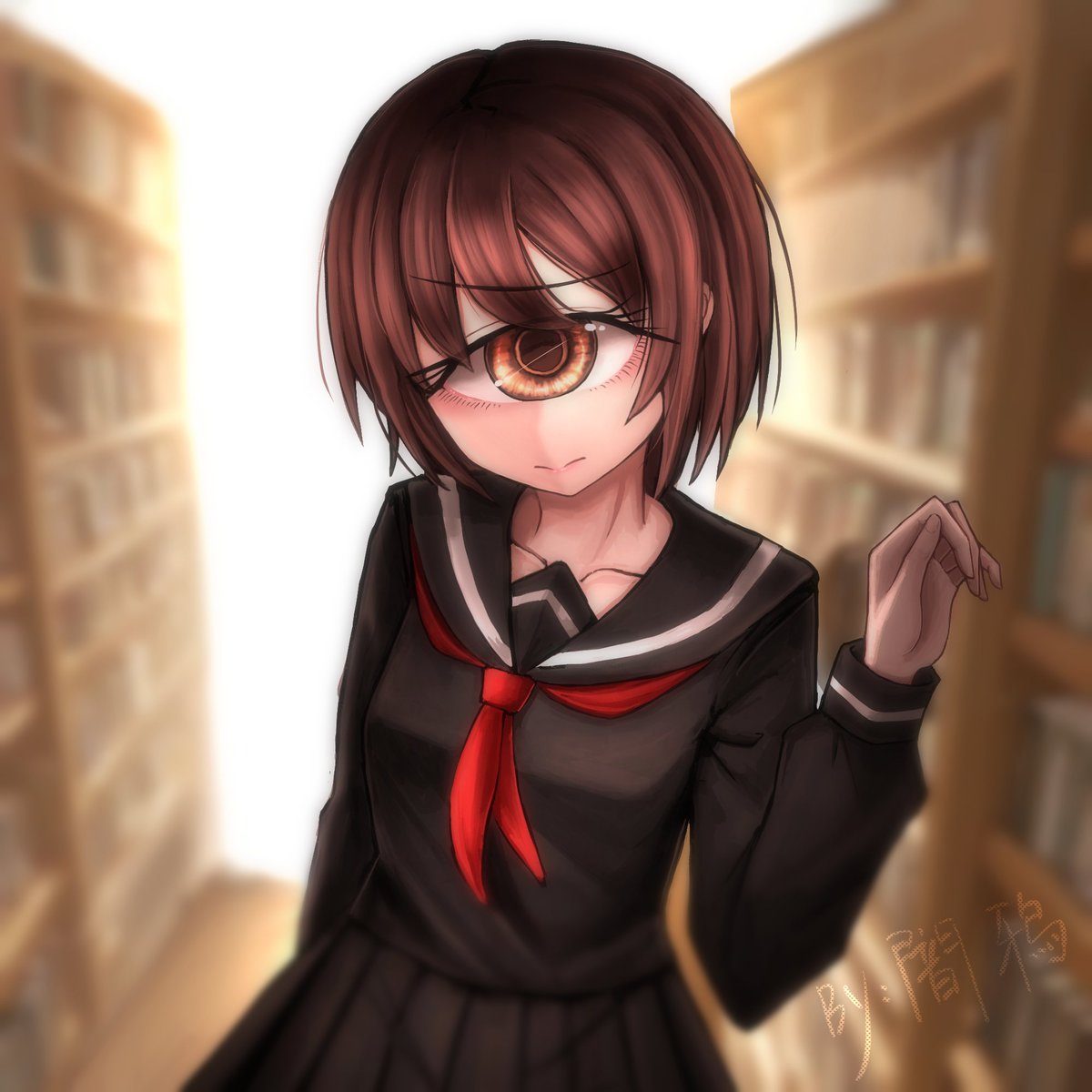 Love at First Sight
#ひと目惚れ 
#単眼