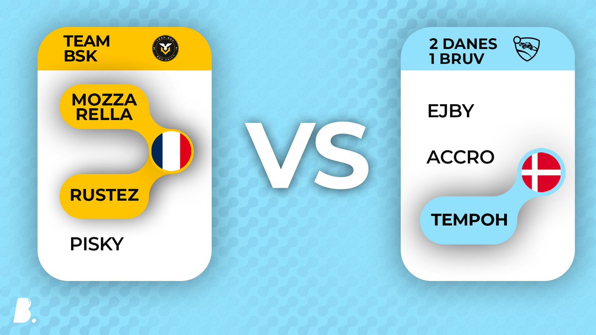 Last Bubble Standing 🌋

<a href="/TeamBSK_/">BSK ESPORT</a> is the last bubble team still in competition in the EU LCQ 🪖

They will go against 2Danes1Bruv at 18:00 CEST in the Lower Bracket Quarterfinals to keep their World Championship dream alive 🌎

#RLCS