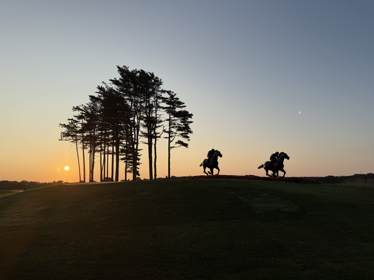 phusby's tweet photo. And they’re off. 36 today for the 2025 Club Championship finalists. Good luck men, play well. #resolute #fiofo #lifeisgood https://t.co/xaQEMb3LDz