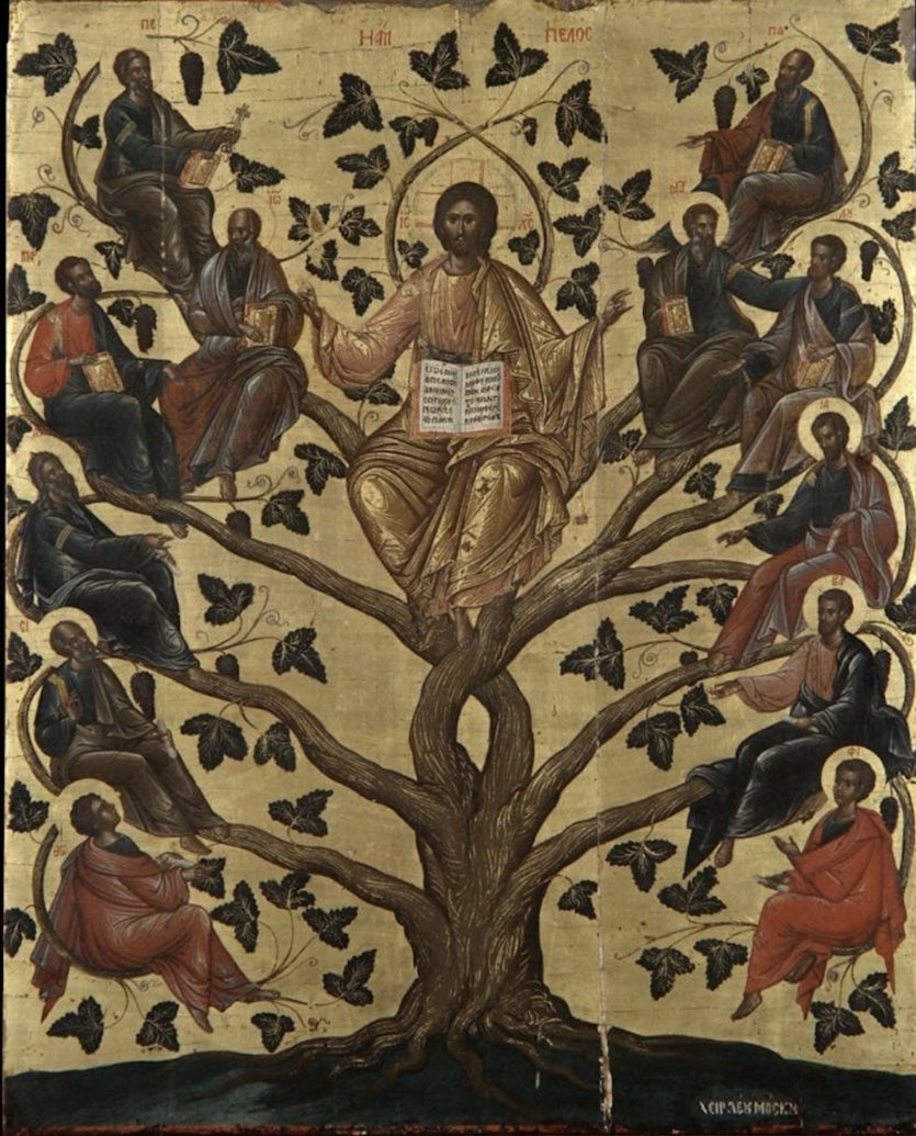 Brian Burgess (@burgess7281975) on Twitter photo (1) “I believe in One, Holy, Catholic, and Apostolic Church.”
First and Second d Councils of Nicaea.
4th Century
(2) “I should not believe the gospel except as moved by the authority of the Catholic Church.” 
Saint Augustine
(3) The term “Ekklesia Kata Holos” first appears (1) “I believe in One, Holy, Catholic, and Apostolic Church.”
First and Second d Councils of Nicaea.
4th Century
(2) “I should not believe the gospel except as moved by the authority of the Catholic Church.” 
Saint Augustine
(3) The term “Ekklesia Kata Holos” first appears