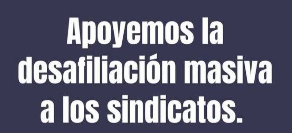 Los sindicatos ya hace muchos años dejaron de defender a los trabajadores. Son parte del aparato politico del frente amplio, mantienen una casta de sindicalistas que viven en la opulencia fomentando el odio y frenan el progreso de las empresas tanto privadas como públicas.
