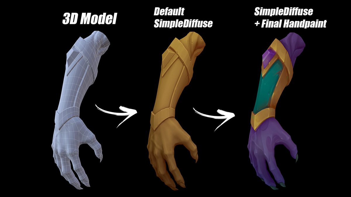 shabik3d's tweet image. Texturing using SimpleDiffuse plugin 🎨 

#3dart #substancepainter