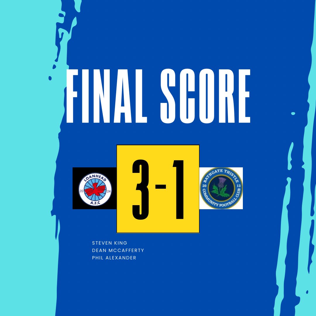 Good start to the season today. Boys created plenty of chances and got our rewards in the end 👏🏻 🩵

<a href="/Stevenking1255/">Steven King</a> ⚽️
<a href="/_Dean97/">Dean</a> ⚽️
<a href="/philalexanderr/">phil</a> ⚽️