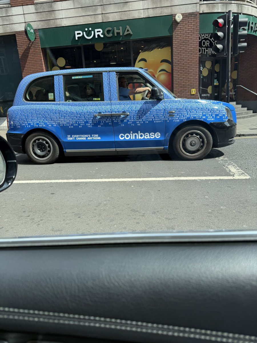 Welcome to London. 

My taxi driver was a big XRP bull. Put him on <a href="/DIMO_Network/">DIMO</a> and <a href="/Hivemapper/">Hivemapper</a>