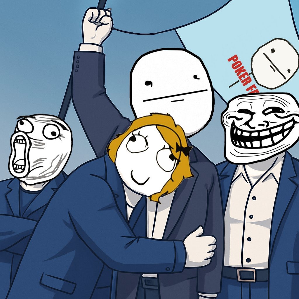 In the wild arena of meme coins, $TROLL clawed its way from obscurity to a 200M+ MCAP behemoth. Born from the raw chaos of Trollface, it turned nostalgia into a viral empire, laughing at skeptics while stacking gains.
Now, $POKER sits quietly at 22K MCAP, the Pokerface meme coin