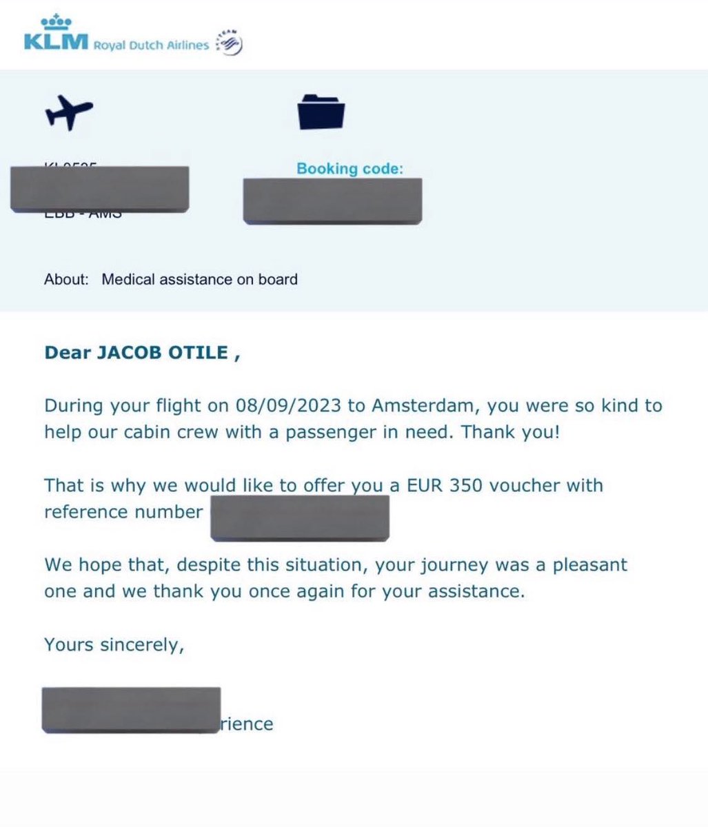 Memories of my first-ever trip to the US 🇺🇸 and dealing with a medical emergency 🚨 aboard a KLM flight.