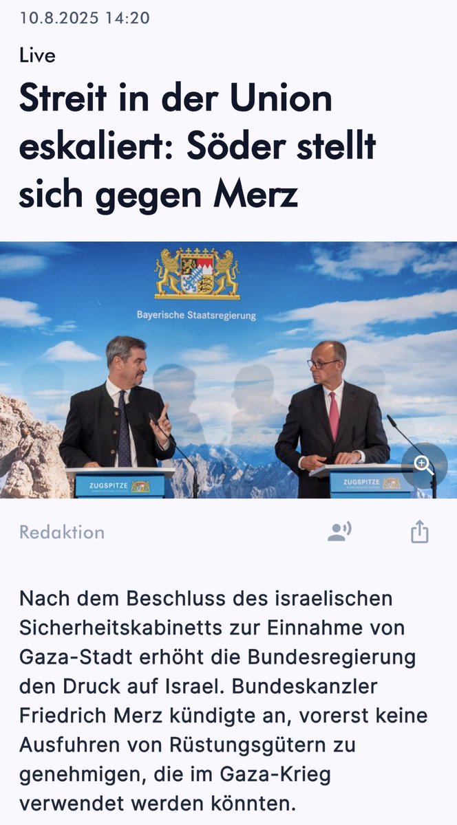 Sehe ich da etwa ein wenig Rückgrat? Wunder existieren wohl doch.
#NIUS