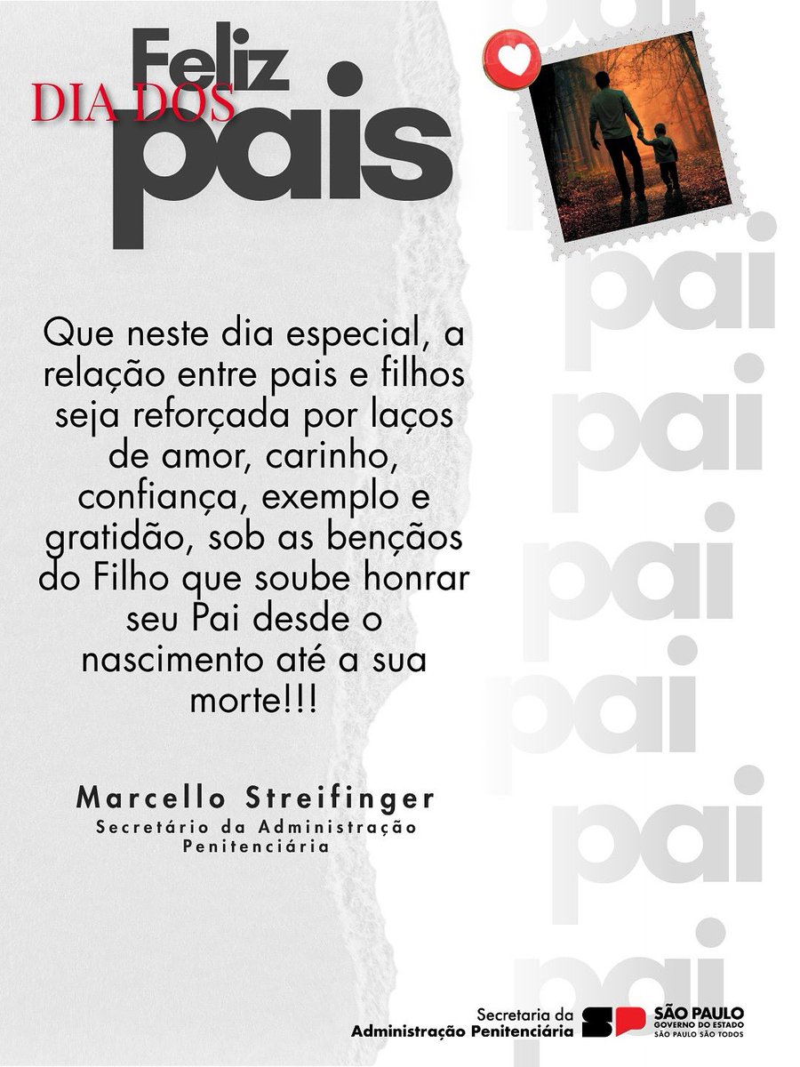 Confiram a mensagem do Secretário neste dia tão especial!