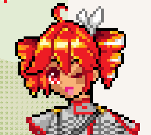 AllThatRevolve's tweet image. decided to go all out on the teto hair (its not done)