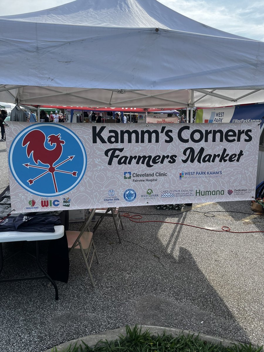 Cleveland Water Pollution Control (WPC) (@clewpc) on Twitter photo It’s a beautiful day at <a href="/WestParkKamms/">West Park Kamm’s Neighborhood Development</a> Corner Farmers Market! 🌽🥕 Our WPC event team is here with our educational trailer. Stop by, say hi, and chat all things city sewers with us! #WereHereForYou! It’s a beautiful day at <a href="/WestParkKamms/">West Park Kamm’s Neighborhood Development</a> Corner Farmers Market! 🌽🥕 Our WPC event team is here with our educational trailer. Stop by, say hi, and chat all things city sewers with us! #WereHereForYou!