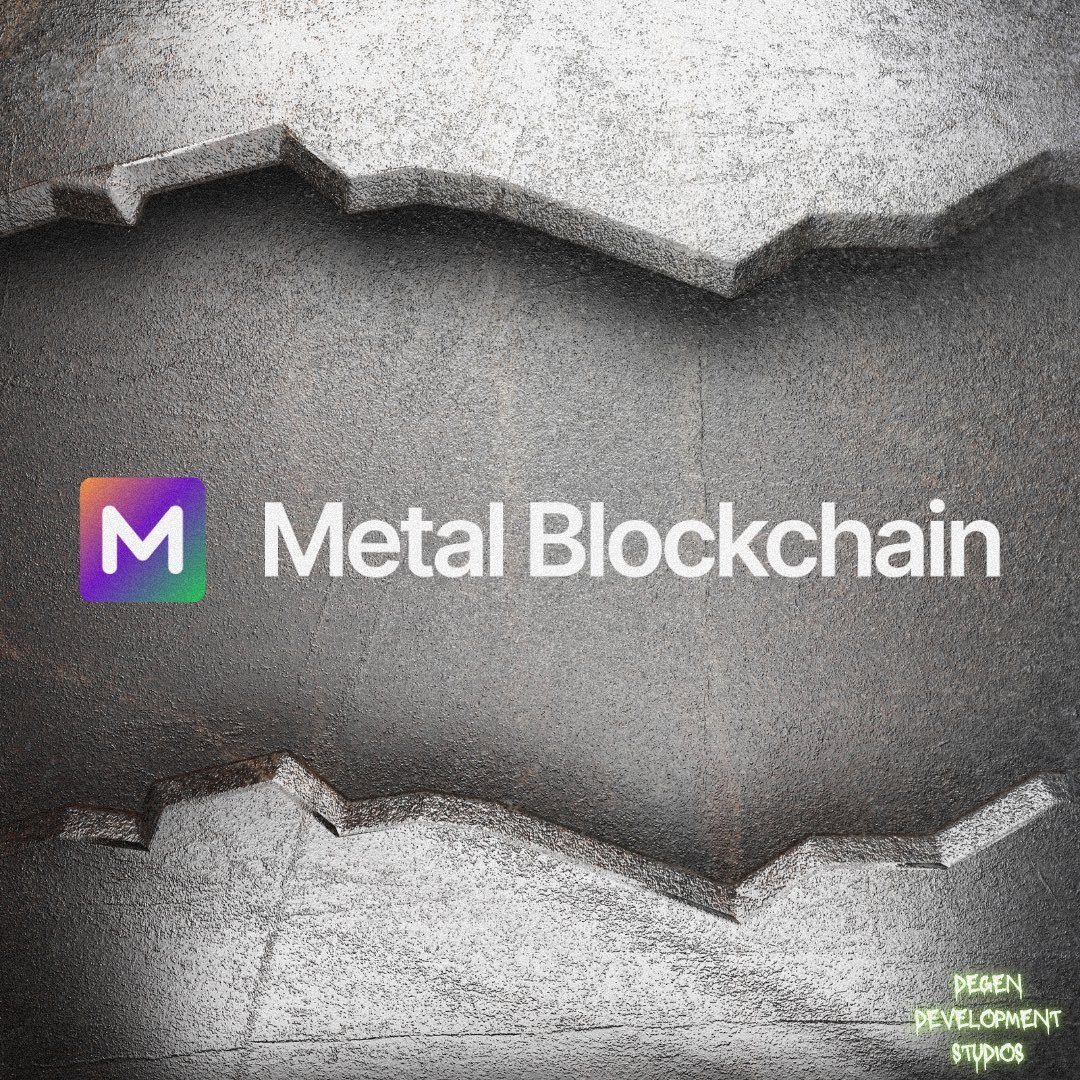It’s getting very $METAL around here.
<a href="/MetalBlockchain/">Metal Blockchain</a>