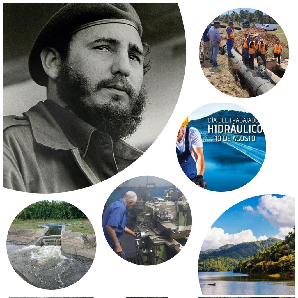 Se cumple el 63 aniversario de la constitución por nuestro Comandante en Jefe Fidel Castro, del Instituto Nacional de Recursos Hidráulicos en Cuba. A los trabajadores hidráulicos que con manos expertas y corazones comprometidos,son guardianes de un recurso vital,felicidades ❤🇨🇺