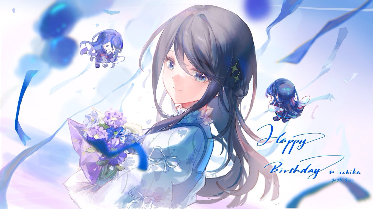 NonGmndiSh_lc's tweet photo. 一歌ちゃんお誕生日おめでとう💙🌟

#prsk_FA #プロセカ #星乃一歌 #星乃一歌誕生祭2025 https://t.co/IApCfdemhJ
