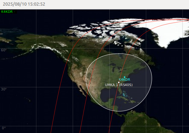 Scott Chapman (@scott23192) on Twitter photo Powerful UMKA-1 finally transmitting this weekend's SSTV for 'Space-Pi' over areas other than Asia! Powerful UMKA-1 finally transmitting this weekend's SSTV for 'Space-Pi' over areas other than Asia!