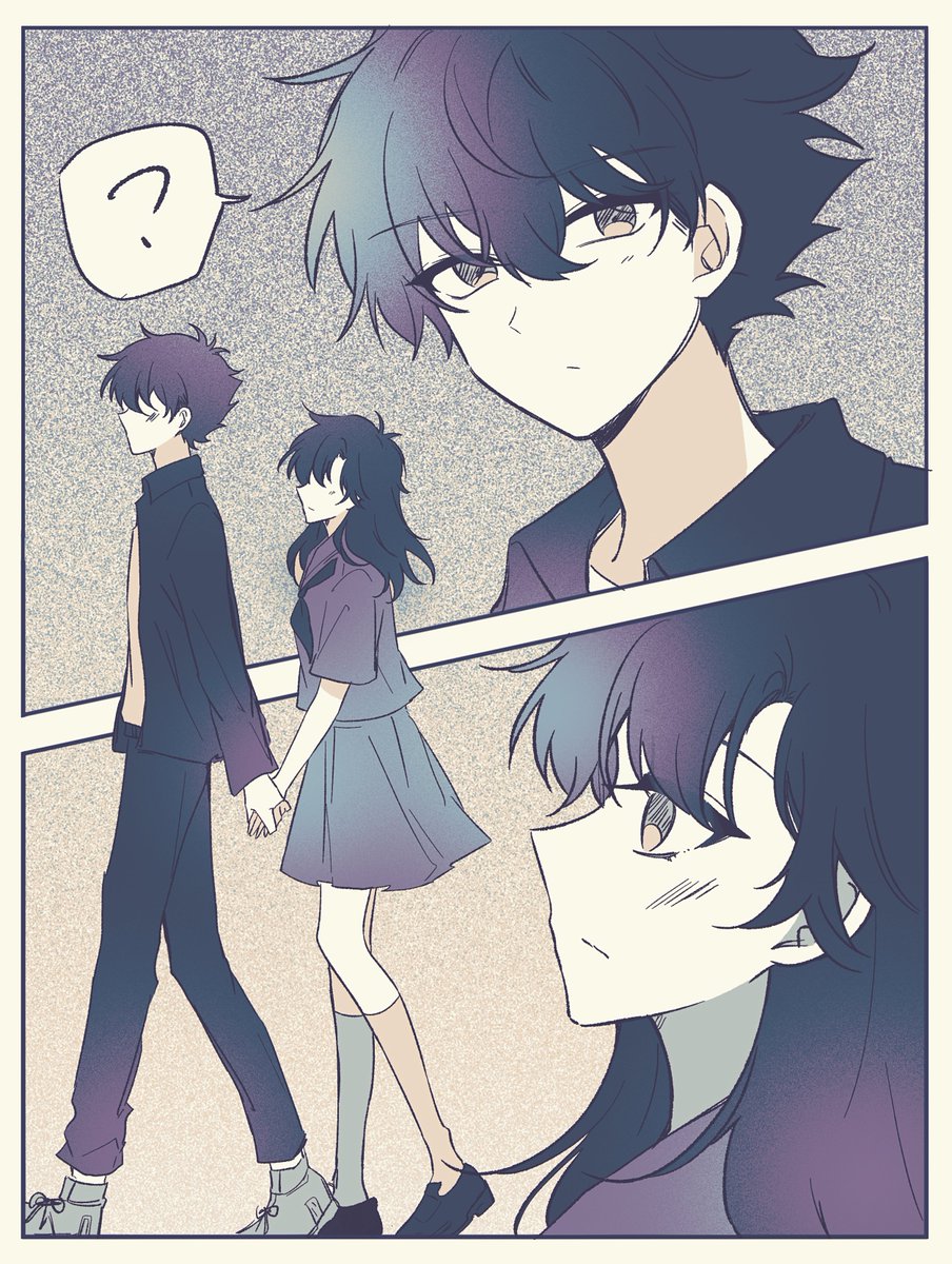 手をつなぐとドキドキしちゃうの
#快青 #まじっく快斗