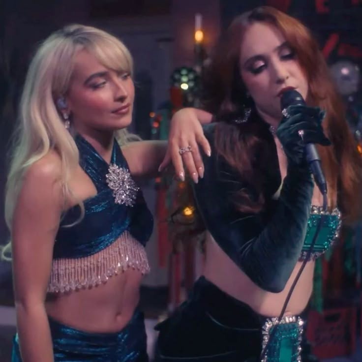 sapphichilty's tweet image. college madhel but it's sabrina and chappell