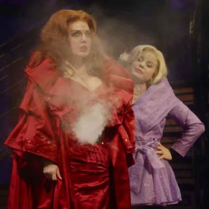 sapphichilty's tweet image. college madhel but it's sabrina and chappell