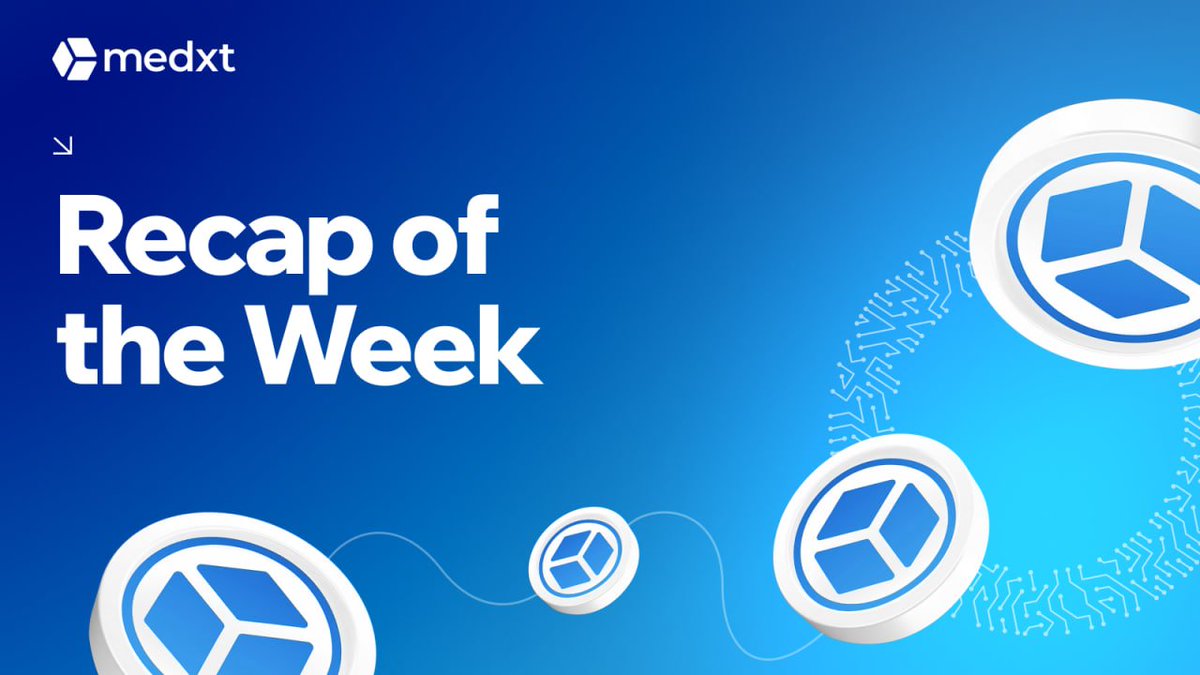 🗂 MedXT Recap of the Week (August 4–10)

This week we focused on token utility, real-world automation, and how $MEDXT powers the next layer of Web3 infrastructure 👇

🪙 $MEDXT Token Utility at a Glance
→ Access, automation, identity layers, and revenue-backed buybacks →
